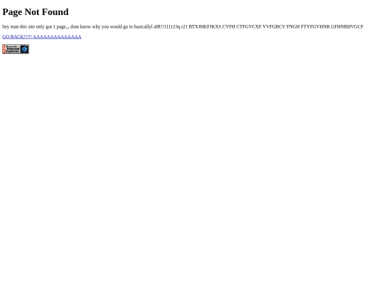 not_found screenshot
