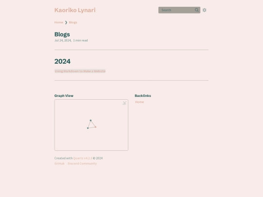 BlogList screenshot