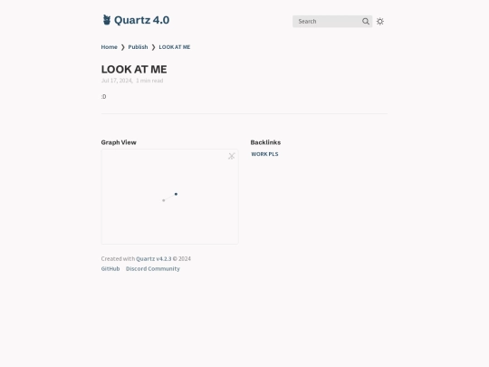 Publish/LOOK-AT-ME screenshot