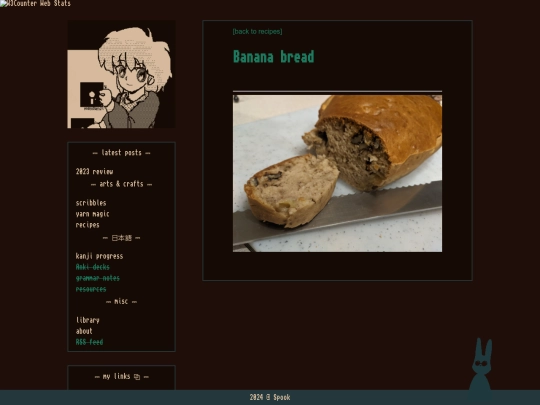 recipes/banana_bread screenshot