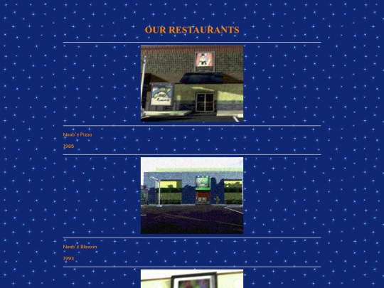 our_restaurants screenshot