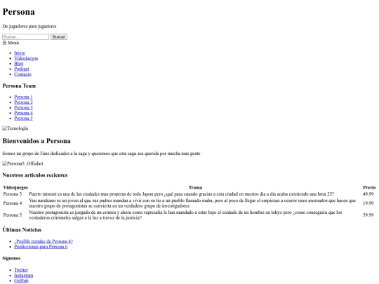 index screenshot
