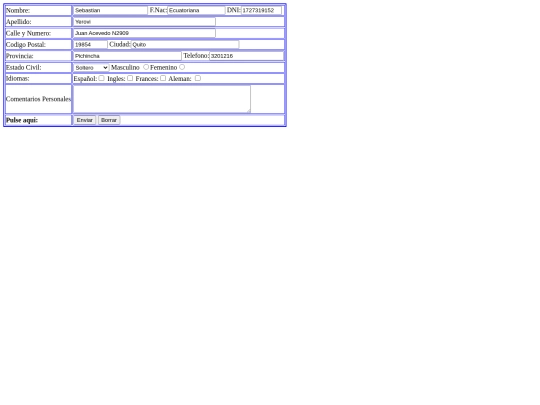 Sistemas/Tablaa2 screenshot