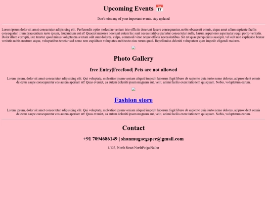 event.html/Events screenshot
