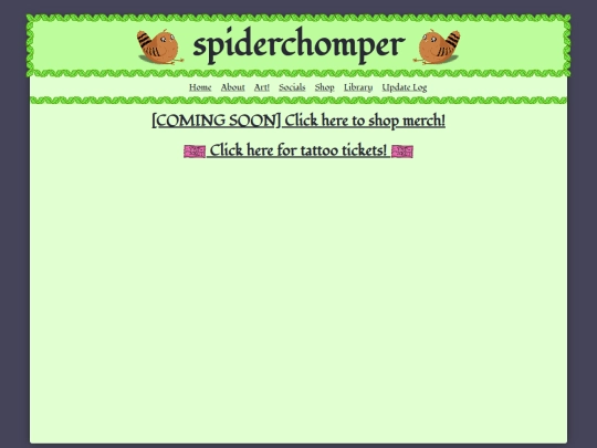 main/shop screenshot