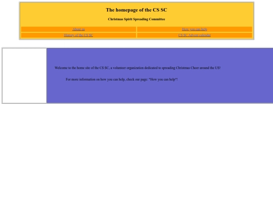 blog/1/firstwebsite/TheChristmasPageMerryChristmas screenshot