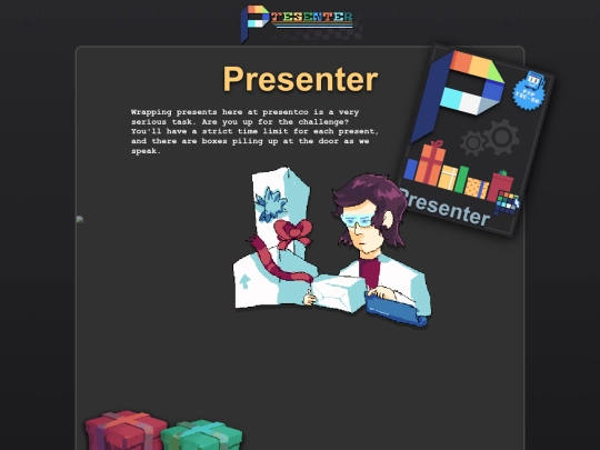 blog/1/presenterwebpage screenshot