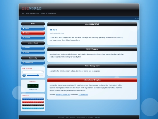 222aero/about screenshot