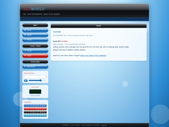 222aero/issue screenshot