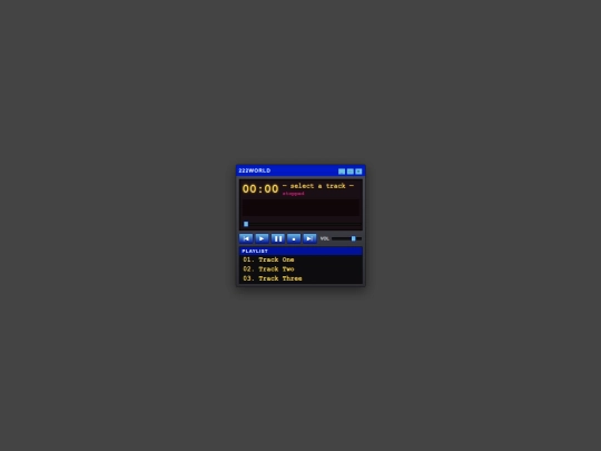 winampplayer screenshot