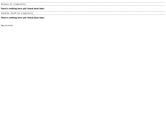 essays/linguistics screenshot