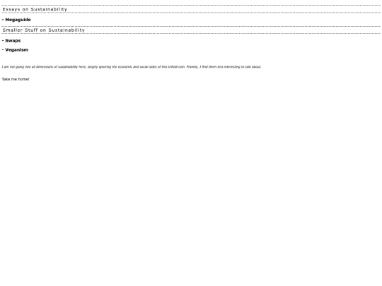 essays/sustainability screenshot