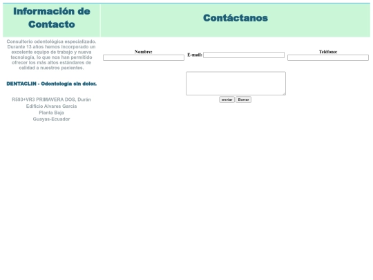 contactoSF screenshot