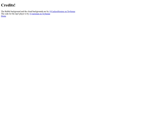 Credits screenshot