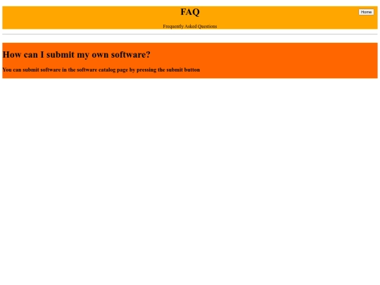 faq screenshot