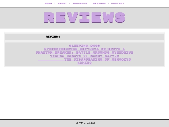 reviews screenshot