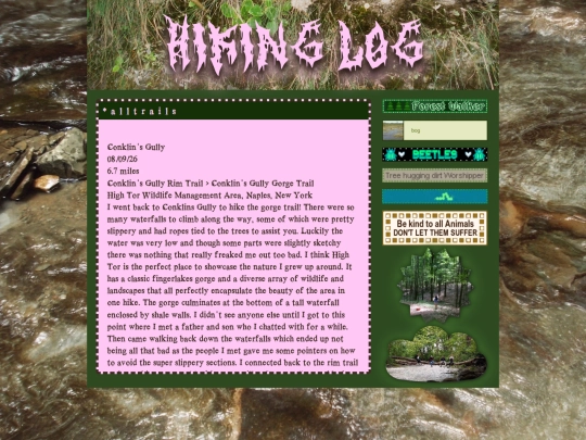 hiking screenshot