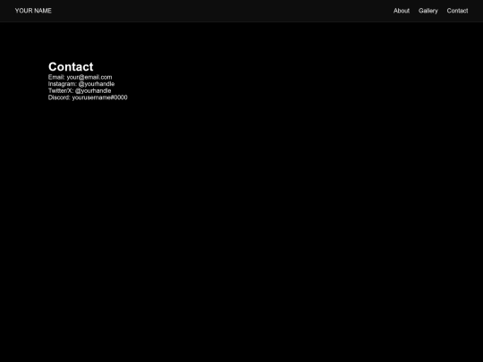contact screenshot