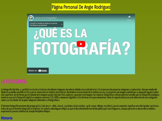 Pagina Web screenshot