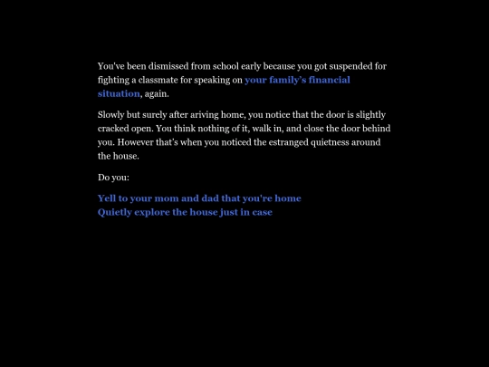 StokesBrittney_10_Twine Mini Game_Normal Day or Not screenshot