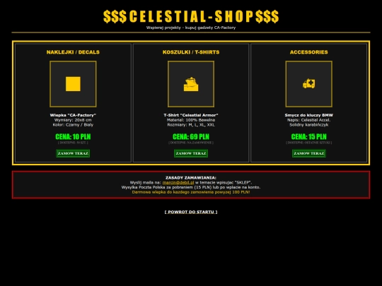 sklep screenshot