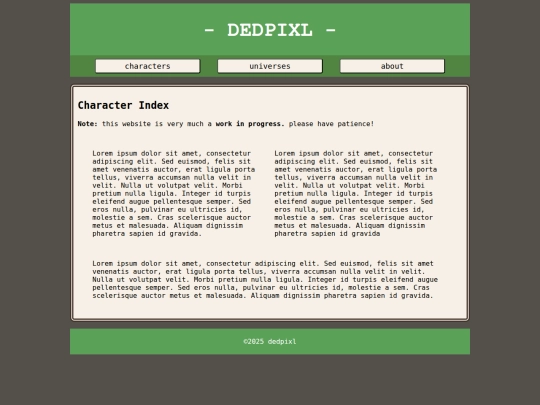 ocindex screenshot
