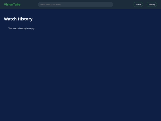 visiontube/history screenshot