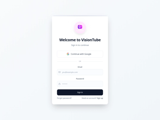 visiontube screenshot