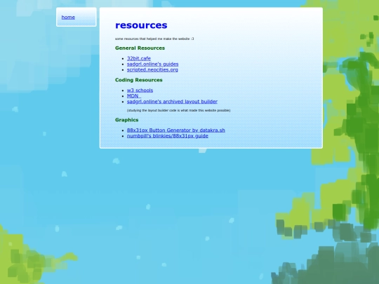 html/resources screenshot