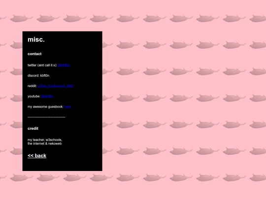 contacts screenshot