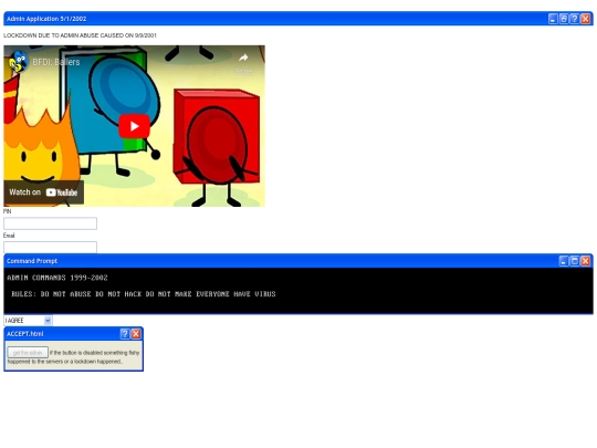 adminapplication screenshot