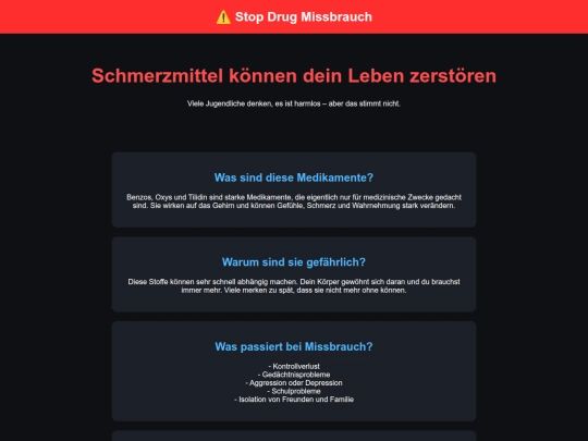 stopdrugmissbrauch-pro screenshot