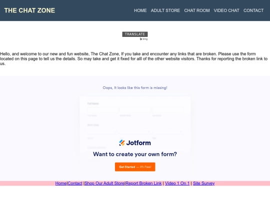 brokenlink screenshot