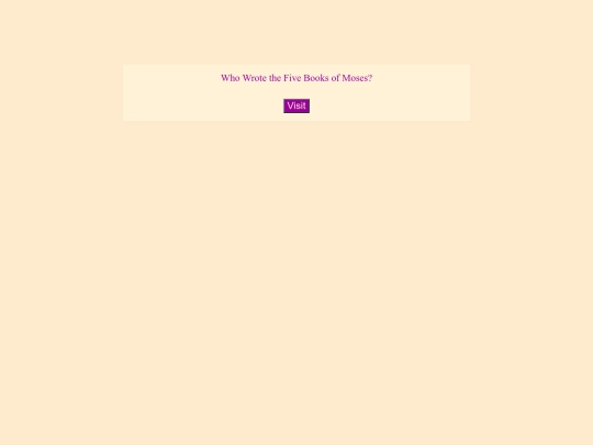Who_Wrote_The_Five_Books_of_Moses screenshot