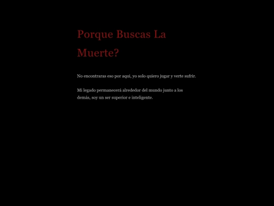 muerte screenshot