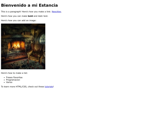 index screenshot