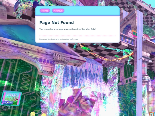 blog/not_found screenshot