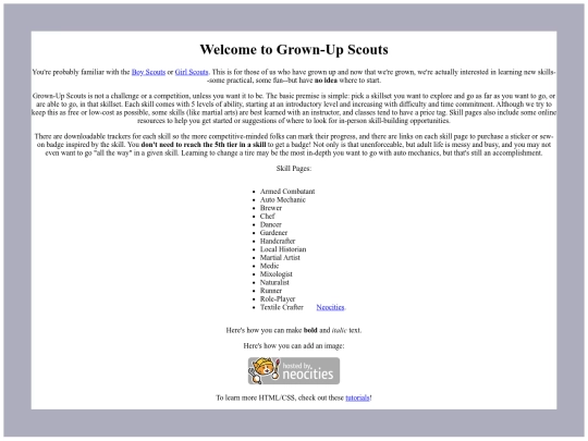 Grownup_Scouts screenshot