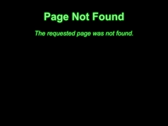 not_found screenshot
