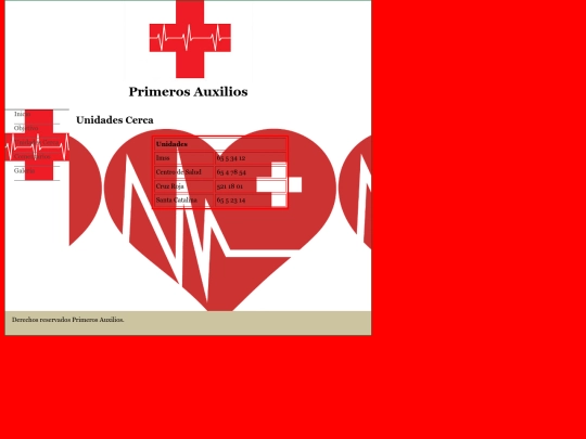 paginas/Unidades Cerca screenshot