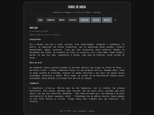 contos/artes screenshot