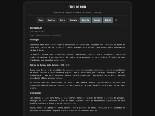 contos/incensos screenshot