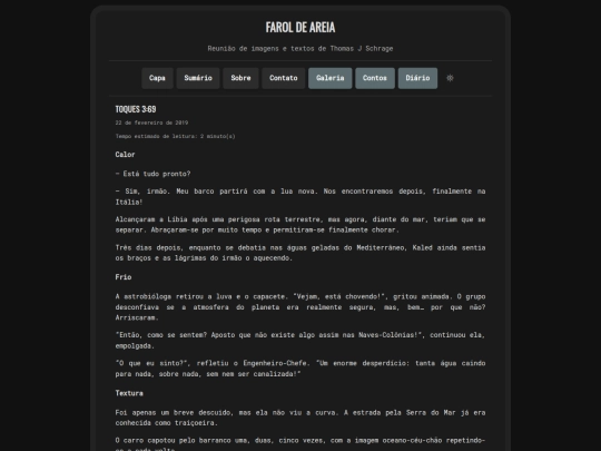 contos/toques screenshot
