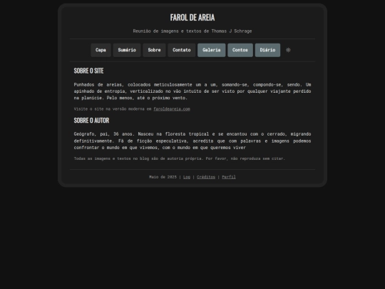 sobre screenshot