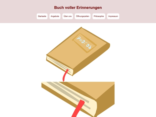 Detail-Fotobuch screenshot