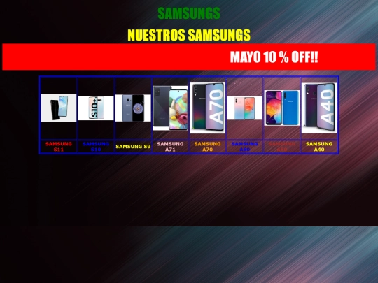 Proyectofinal/SAMSUNG screenshot