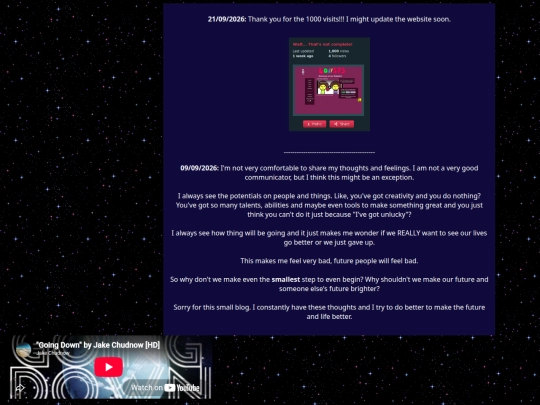 blog screenshot