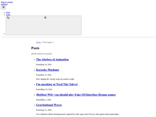 posts screenshot