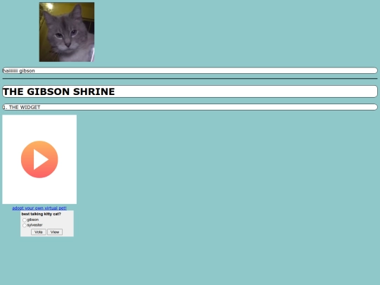 Gibsonshrine screenshot