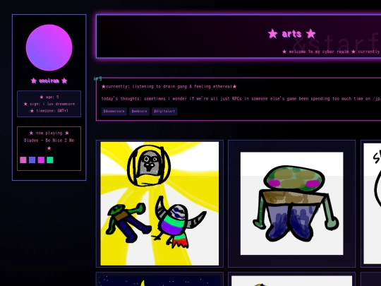 cyberkawaii index dot html.txt screenshot